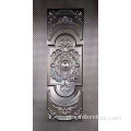 Pele de porta de metal com design de luxo